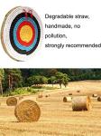 AUVIM 20 Inch Handmade Straw Archery Target