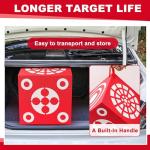 Red 3D Foam Archery Target Cube with Handle