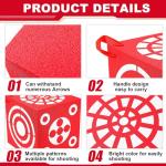 Red 3D Foam Archery Target Cube with Handle