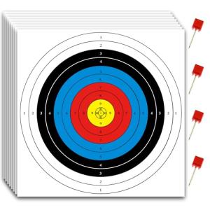 MOLFUJ 20-Pack 23.6" Archery Targets for Practice