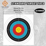 31.5" Archery Targets - 15 Pack, Thicker Paper