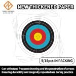 31.5" Archery Targets - 15 Pack, Thicker Paper