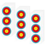 30-Pack Vertical 3 Spot Targets for Archery