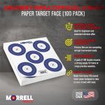 Morrell 5 Spot Paper Archery Targets - 100 Count