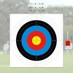 MOLFUJ 20-Pack 23.6" Archery Targets for Practice