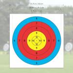 MOLFUJ Bow Target Paper, 20 or 50 Pack