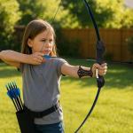 45" Kids Recurve Bow and Arrows Set