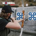 Morrell 5 Spot Paper Archery Targets - 100 Count