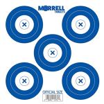 Morrell 5 Spot Paper Archery Targets - 100 Count