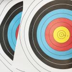 40cm Paper Archery Targets for Backyard Practice