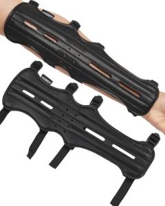 TOPARCHERY 12" Cow Leather Arm Guard for Archery