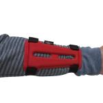 SAS Youth Black Armguard with 2-Strap Buckles