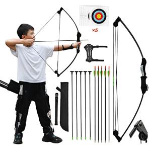Runzkzy Beginner Archery Set for Teens and Kids