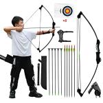Runzkzy Beginner Archery Set for Teens and Kids