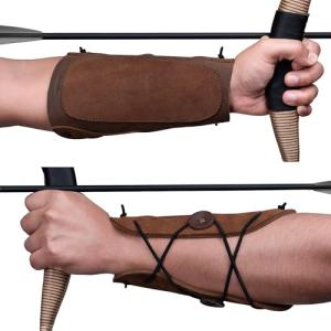 Valhalla Gear Adjustable Leather Archery Bracer