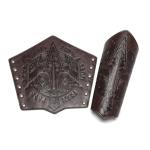 Viking Leather Bracers for Archery and Costumes