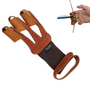 Huntingdoor 3 Finger Archery Glove for Shooters