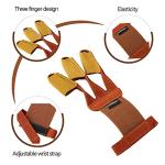 Huntingdoor 3 Finger Archery Glove for Shooters