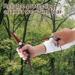 KURUGEILI Adjustable Leather Finger Tabs for Archery