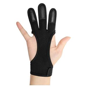 Coolrunner Kids Leather Three-Finger Archery Gloves
