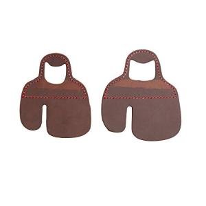 Bear Archery Medium Leather Finger Tab - Brown