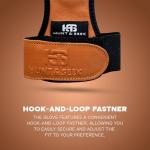 Cow Leather Three Finger Archery Shooting Glove