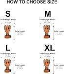 Cow Leather Three Finger Archery Shooting Glove