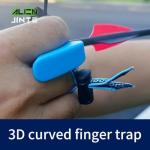 Purple Metal Finger Tab and Guard Set