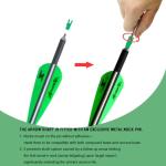 31-Inch Carbon Arrows for Target Practice (12 Pack)