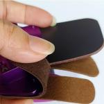 Purple Metal Finger Tab and Guard Set