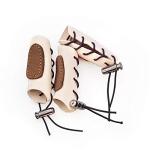 3-Piece Leather Archery Gloves and Finger Tab