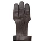 Bear Archery Leather 3 Finger Shooting Glove - Large