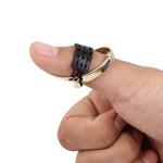 SOPOGER Brass Thumb Ring for Archery Shooting
