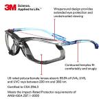 3M Virtua CCS Safety Glasses with Ear Plugs