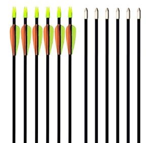 GPP 28" Fiberglass Practice Arrows - 12 Pack