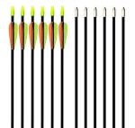 GPP 28" Fiberglass Practice Arrows - 12 Pack