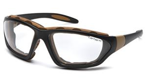 Carhartt Clear Anti-Fog Safety Eyewear with Foam