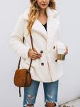 PrettyGarden Women's Trendy Oversized Sherpa Coat