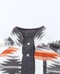 Aztec Print Fleece Jacket with Pockets for Women