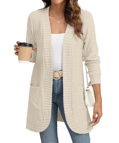 YSYOKOW Women's Lightweight Open Front Cardigan