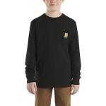 Carhartt Kids Long Sleeve Pocket T-Shirt, Black