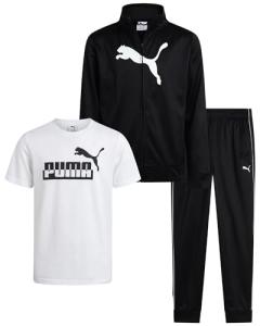 PUMA Boys 3-Piece Athletic Pants Set