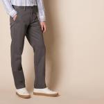 Men's Charcoal Straight-Fit Wrinkle-Resistant Chino Pants