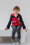 Spider-Man Fleece Half Zip Hoodie for Toddlers