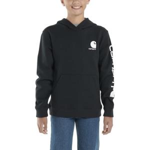 Carhartt Kids Hooded Sweatshirt in Black