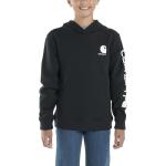 Carhartt Kids Hooded Sweatshirt in Black