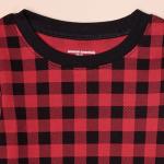 Unisex Toddler Cotton Pajama Set - Buffalo Check