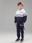 Boys' Blue Hoodie and Sweatpants Outfit Set