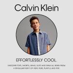 Calvin Klein Boys' Graphic Crew Neck T-Shirt