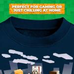 Minecraft Boys' Lightweight 2-Piece Jogger Set